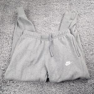 Nike Sweatpants Men Small Gray Athleisure Tapered Leg Jogger Normcore Gym Train